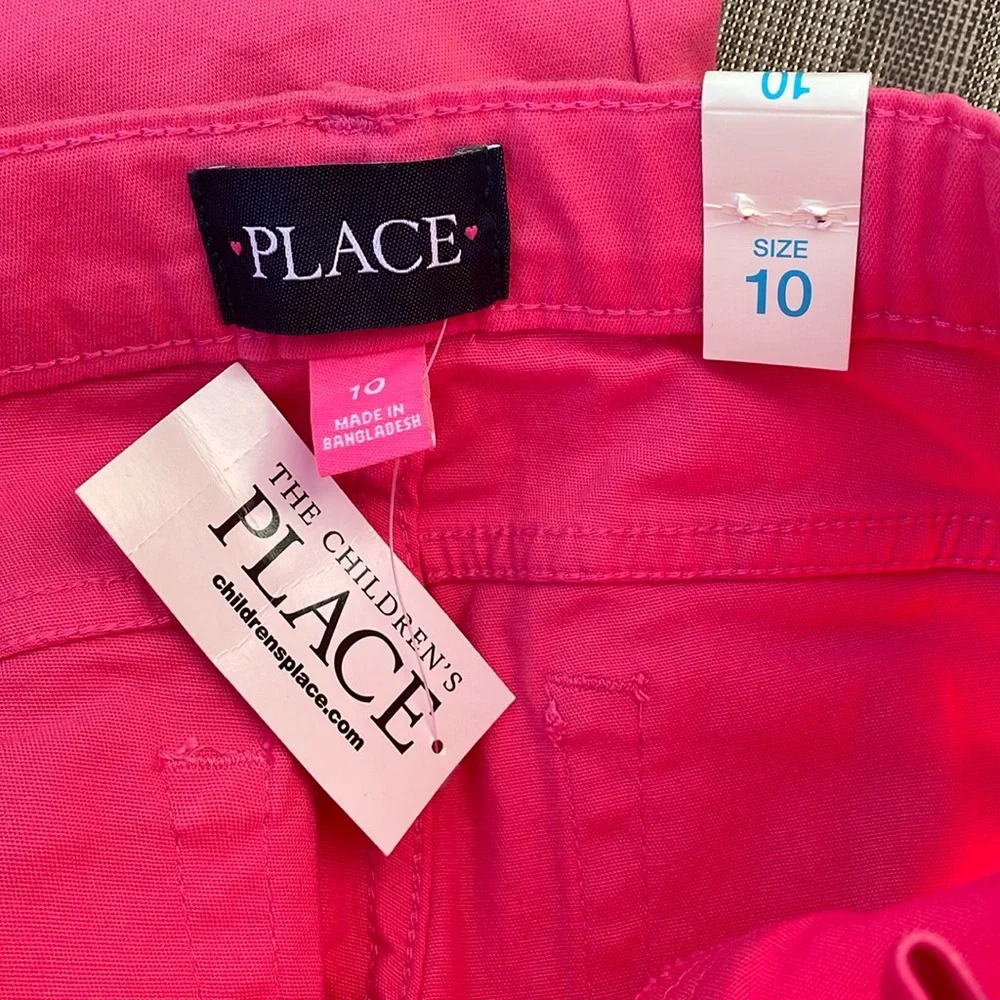 girls size 10 pink pants bright colorful NWT the children’s place